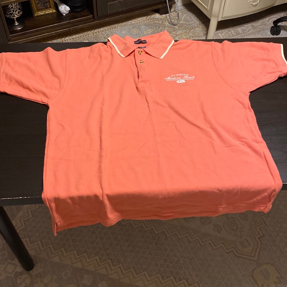 PACIFIC BLUE SIZE XL MENS LACOSTE COLOR LIGHT ORANGE